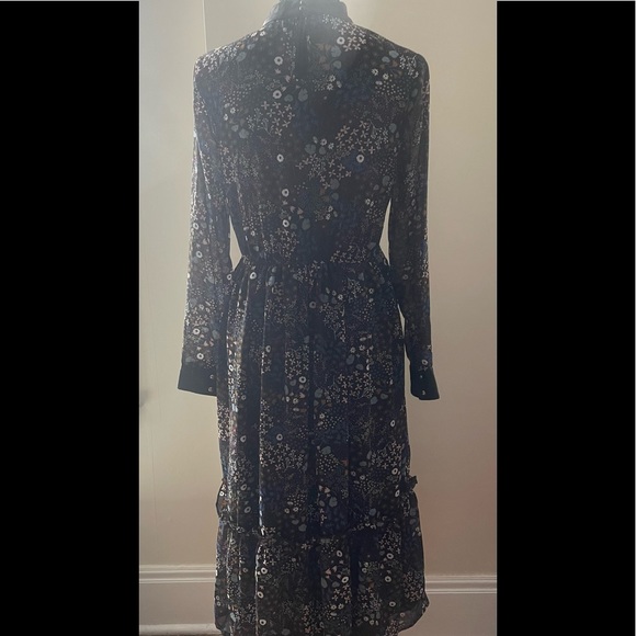 Molly Bracken Long Floral Print Prairie Dress Size S/M - Picture 6 of 16